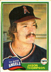 1981 Topps Baseball Cards      505     Jason Thompson